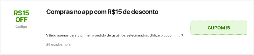 cupon_ifood1-1024x225 Compras no app com R$15 de desconto